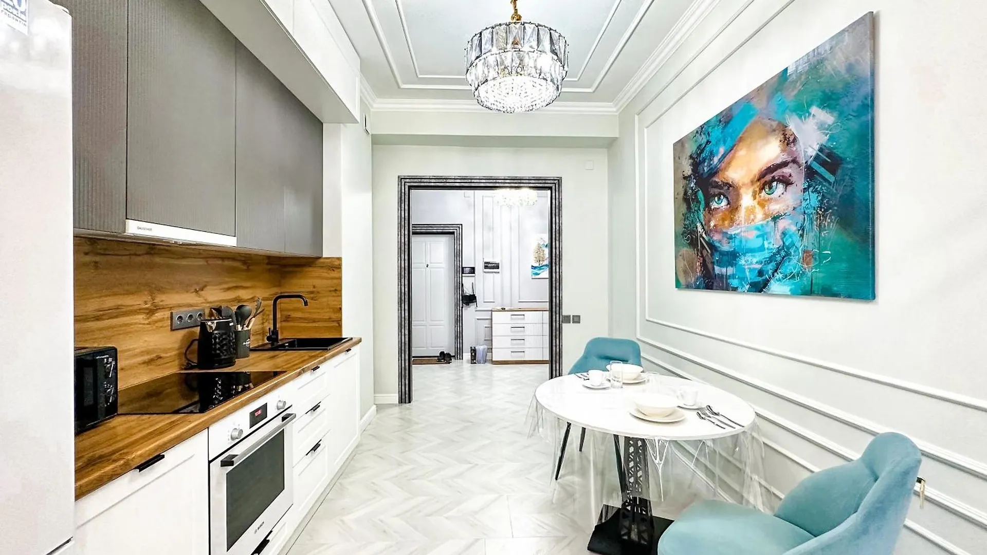 Stylish Studio Apartment With A Separate Bedroom Almaty Kazakhstan